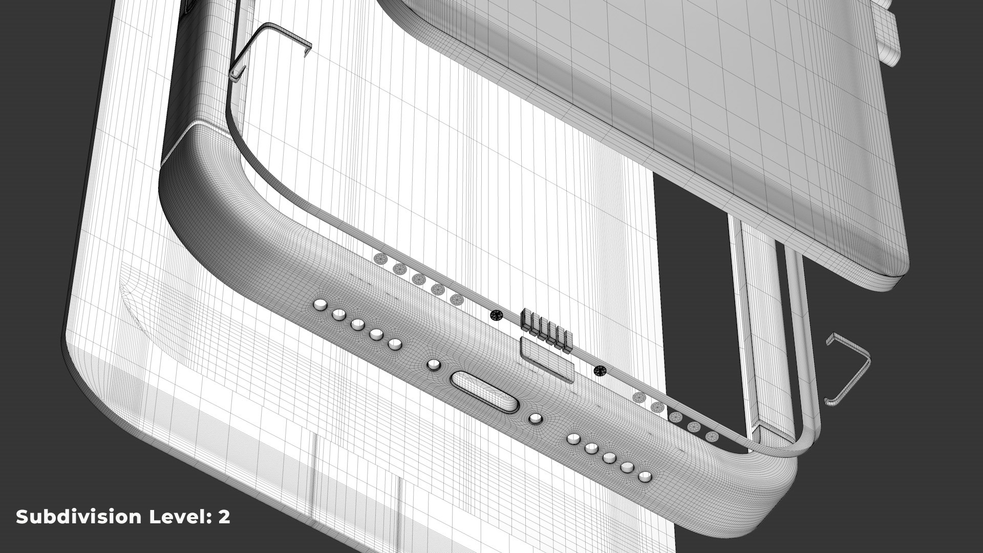 Apple iPhone 17 Pro Max 3D Model Silver