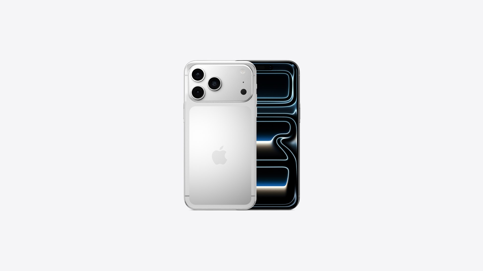 Apple iPhone 17 Pro Max 3D Model Silver