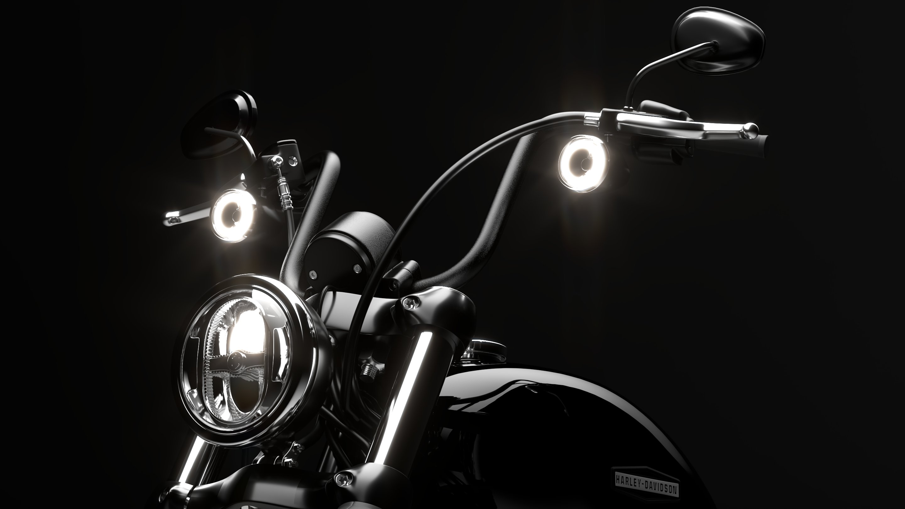 Harley Davidson Street Bob 2026 3D Model Collection (All Color)